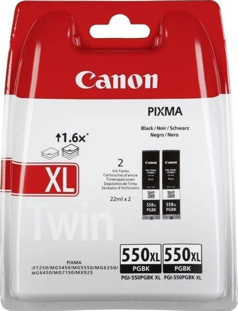 Canon PGI 550PGBK XL Twin Pack 6431B005 Skroutz Gr