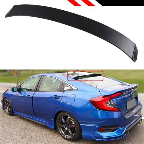 Cuztom Tuning Jdm Rear Window Roof Spoiler Wing Ubuy India