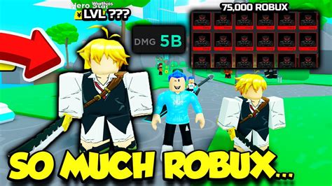 I Spent Insane Robux To Get Tons Of Levels On My Mythical In Anime