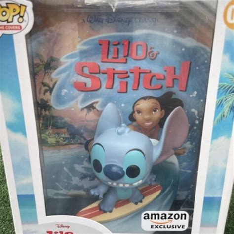 Lilo Stitch Funko Pop Vhs Cover Lilo Stitch Amazon Exclusive