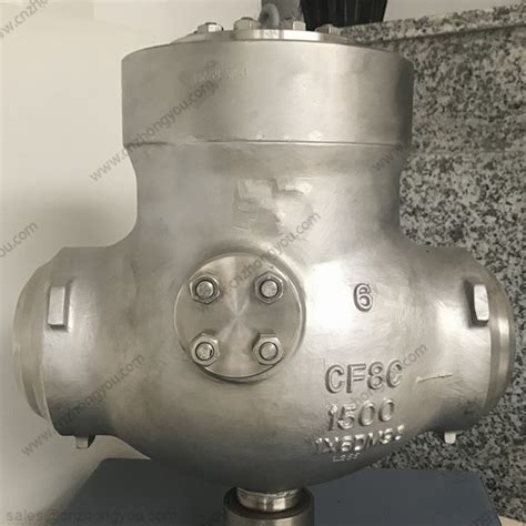 Pressure Seal Tilting Disc Check Valve Lb Astm A Cf C Body