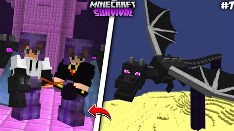 Ultimate Minecraft Adventure Defeating Ender Dragon YouTube