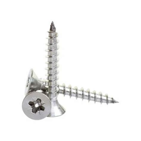 Mild Steel CSK Head Chipboard Screws Size 3 5x13 Mm At Rs 231 Kg In Pune