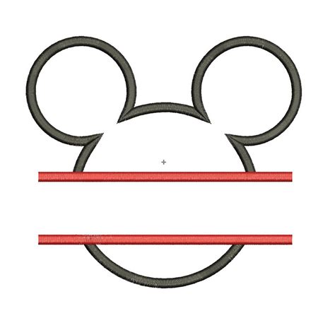 Outline Of Mickey Mouse Head - Cliparts.co