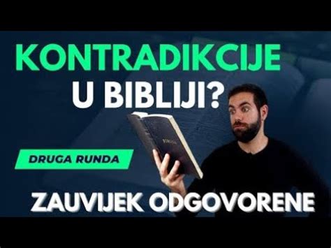 Kontradikcije U Bibliji Ii Dio Youtube