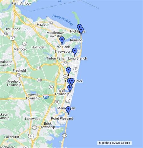 Top 96 Pictures Map Of New Jersey Beaches With Boardwalks Latest