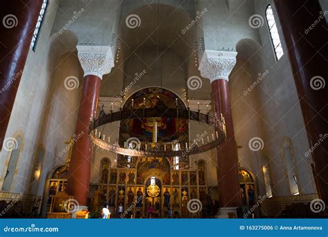 Belgrado Serbia Iglesia De San Marcos Entero En El Fondo Parque