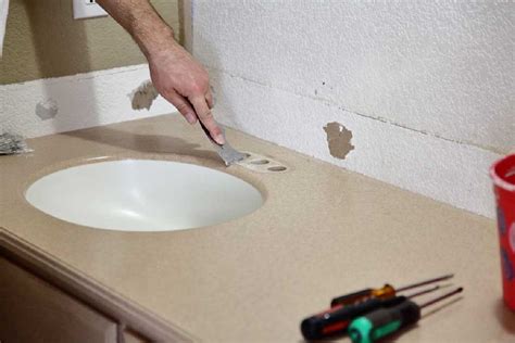 How To Refinish Bathroom Vanity Top Storables