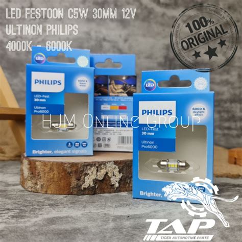 Jual Bohlam Lampu Plafon Philips Ultinon Pro Led Festoon C W