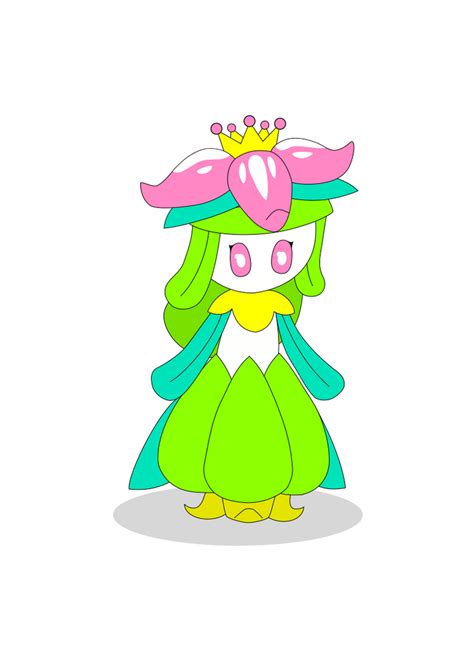 Shiny Lilligant by Ajsartoom12 on DeviantArt