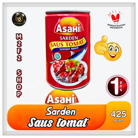 Jual Ikan Sarden Asahi Sardines Dalam Saus Tomat Gr Kemasan