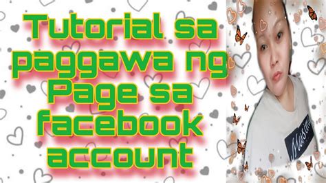 Paano Ang Pag Gawa Ng Page Sa Facebook Account Gamit Ang Cellphone