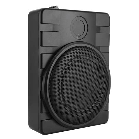 Buy Car Under‑Seat Subwoofer, Car Amplifier Active Subwoofer Enclosure Car Bass Speaker with ...