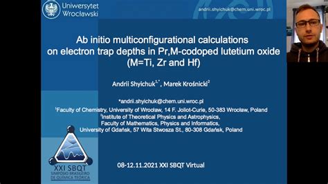 Ab Initio Multiconfigurational Calculations On Electron Trap Depths In