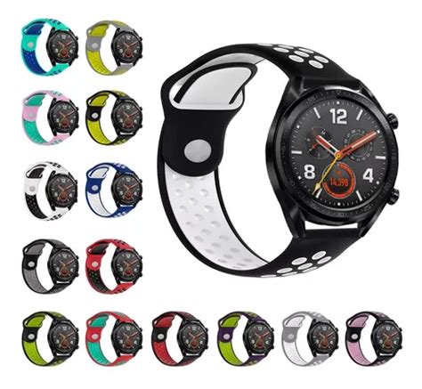 Combo 3 Correas Transpirables Mica Para Huawei Watch Gt Cuotas Sin