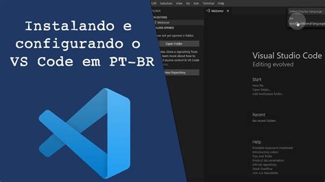 Vs Code Instalando E Configurando O Visual Studio Code Em Portugues