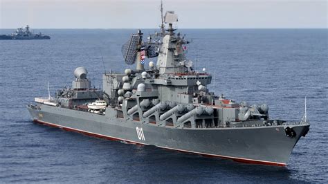 Modern Dreadnought Slava Class Cruisers Moskva Varyag Marshal