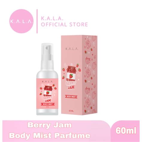 Jual KALA Body Mist Parfum Spray 60ml Parfume Tahan Lama Berry Jam BPOM