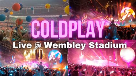 Coldplay Live Wembley Fans Floor Tickets One Of The