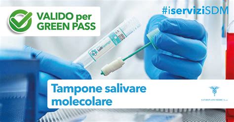 COVID 19 AGGIORNAMENTO NUOVI TAMPONI MOLECOLARI SALIVARI San Donato