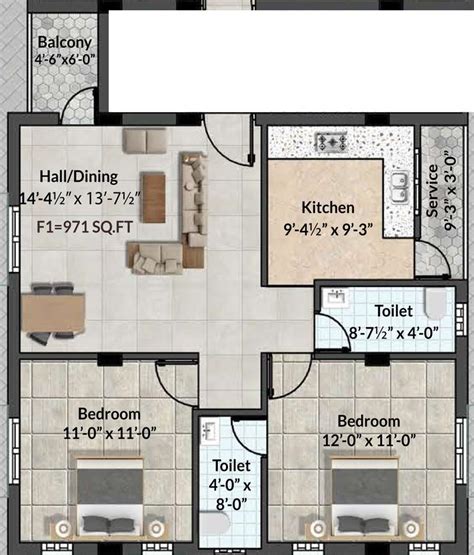 Sarvaam Sai Mangalam Flats Floor Plan Madipakkam Chennai