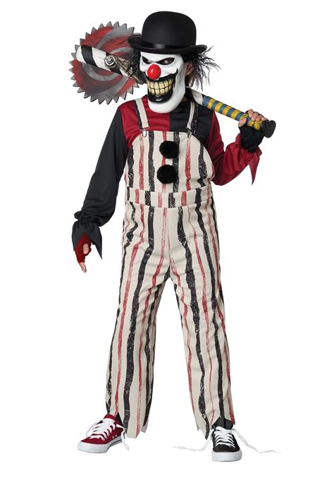 Scary Boy Clown Costume at Stephen Johnson blog