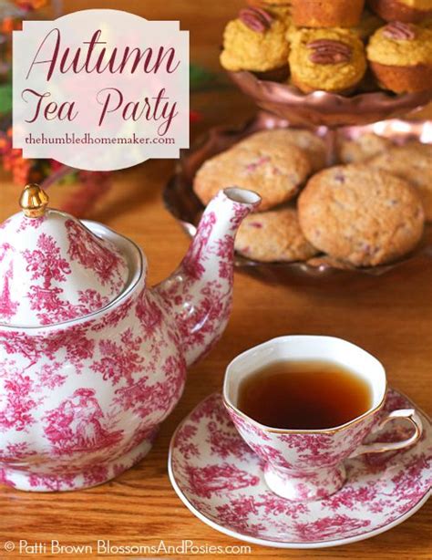 Host An Autumn Tea Party With These Fall Tea Party Menu Ideas Pretty