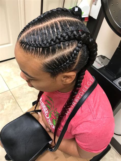 4 Feed In Braids • Houston Braider To Book An Appointment Email Ii