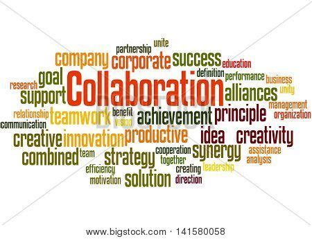 Collaboration, Word Image & Photo (Free Trial) | Bigstock