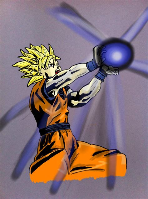 Goku Coloured By Smileyfaces615 On Deviantart