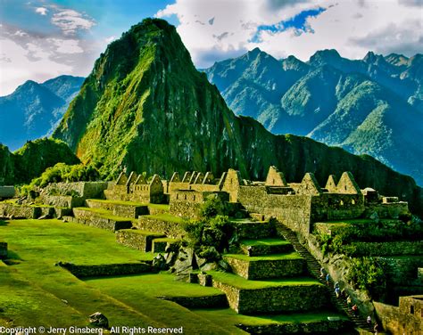 Ancient Machu Picchu, last refuge of the Inca civilization in the Andes ...