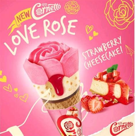 Jual Walls Cornetto Love Rose Strawberry Cheese Cake 131 Ml Ice Cream Es Krim Shopee Indonesia