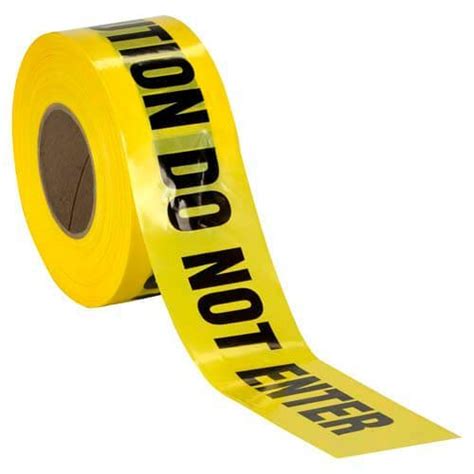 Custom Printed Barricade Tape | Trans-Consolidated Distributors, Inc