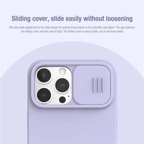 Buy For Iphone 14 13 Case Nillkin Camshield Silky Magnetic Silicone