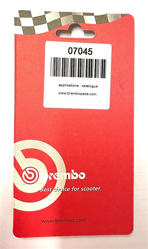 Brake Pads BREMBO Carbon Ceramic Front For Kymco Agility Maxi 300 2015