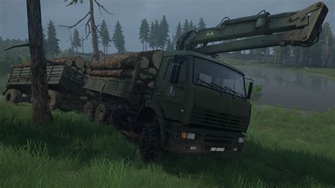 Basic Truck Kamaz Mudrunner Snowrunner Spintires