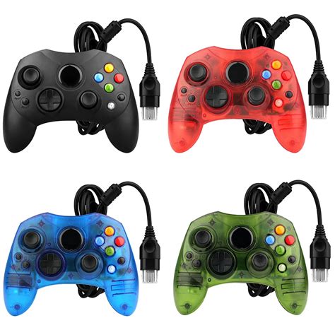 Ostent Controlador De Juego Con Cable Usb Para Microsoft Xbox Joystick