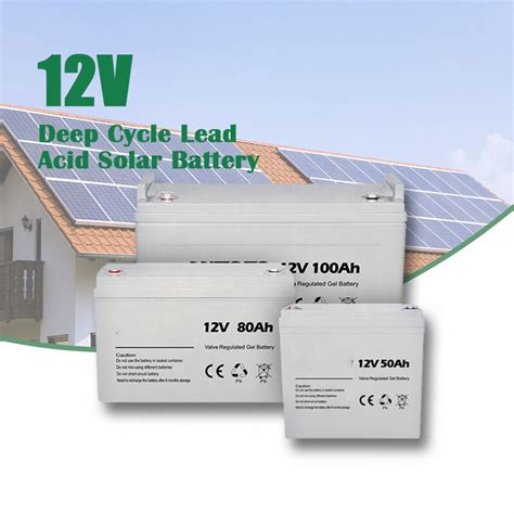 Solar Gel Battery 12v 100ah 200ah 250ah 250 Ah Deep Cycle Energy Storage Lead Acid Batteries