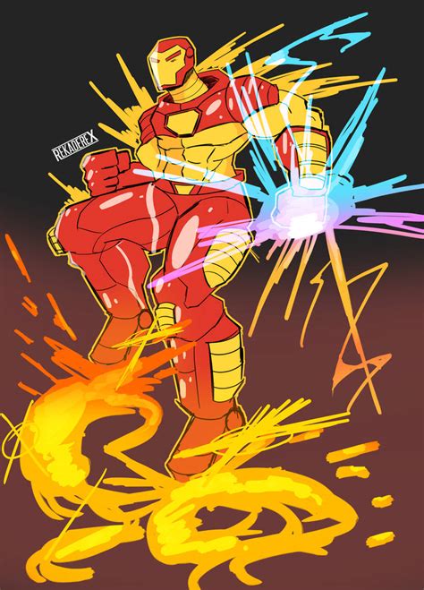 90s Iron Man By Rekaderex On Deviantart