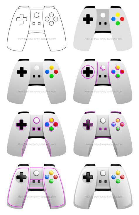 Video Game Controller Drawing at PaintingValley.com | Explore collection of Video Game ...