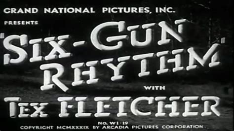 Six Gun Rhythm 1939 📽classic Sam Newfield Western📽 Tex Fletcher Joan