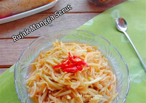 Resep Rujak Mangga Serut Oleh Dwi Prasetyawati Cookpad