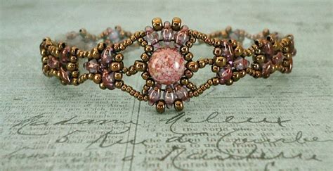 Linda S Crafty Inspirations Free Beading Pattern Isabelle Bracelet