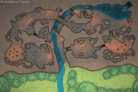 Cragmaw Hideout Map For Players - Lake George Florida Map