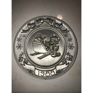 Disney Accents Vintage Disney Mickey Mouse Pewter Plate Hes