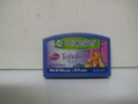 leapfrog leapster, DISNEY TANGLED game cartridge : r/shop490490