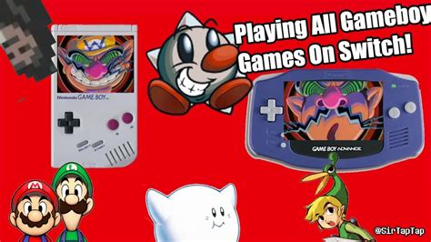 Let S Play ALL The Switch Gameboy GBA Games YouTube