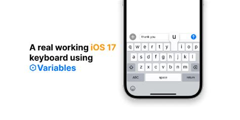 Fully Functioning Ios Keyboard With Variables Figma