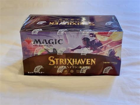 Strixhaven Japanese Set Booster Box Magic The Gathering Brand New