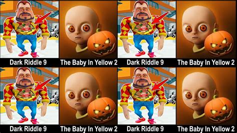 All Dark Riddle The Baby In Yellow Hello Neighbor Dark Riddle